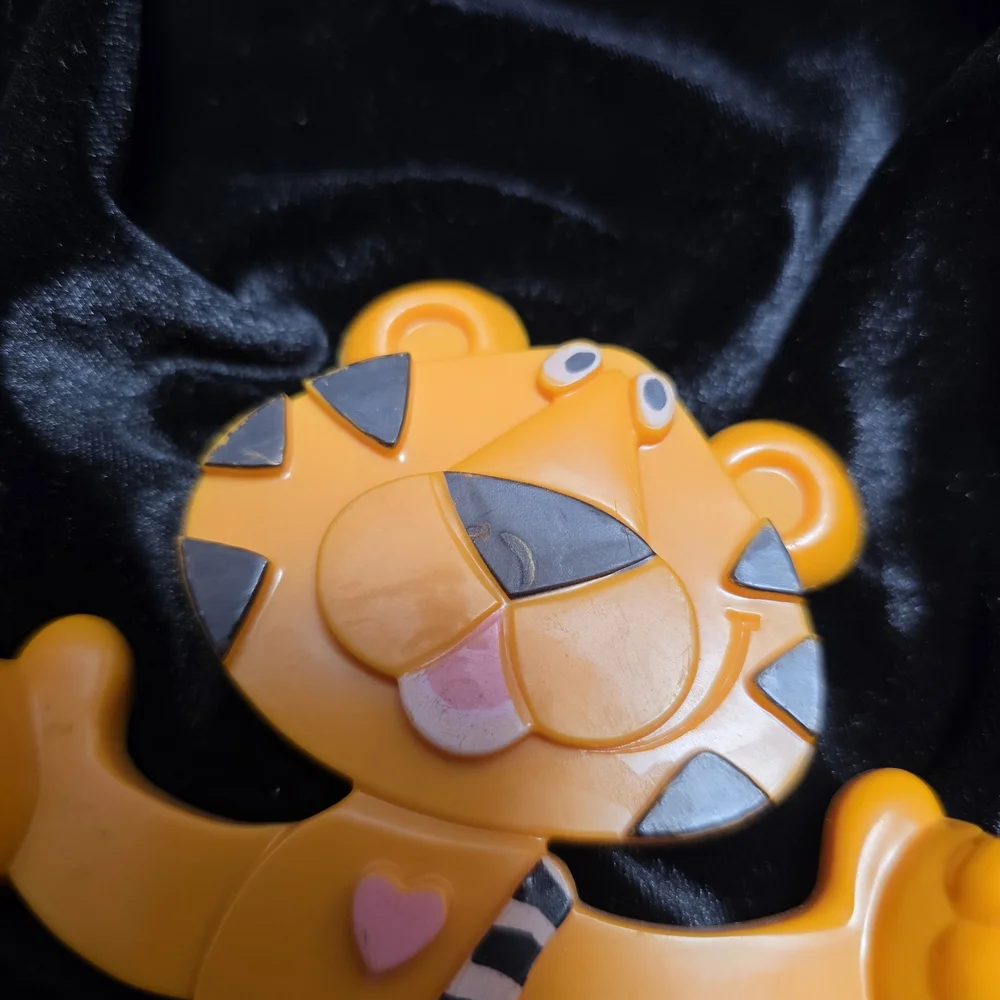 Vintage Toofie Tiger Toothbrush Holder by Avon, 1970s, Preloved, No Box